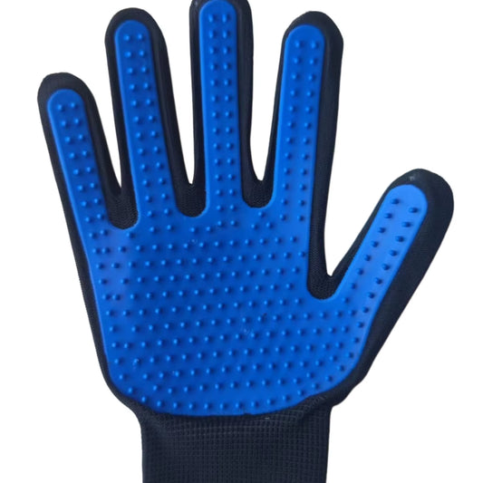 Pet Grooming Glove for Cats and Dogs - Deshedding Brush and Bath Hair Remover with Massage Function